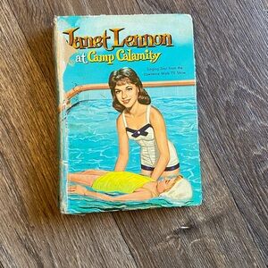 Vintage 1962 Janet Lennon at Camp Calamity Hardcover